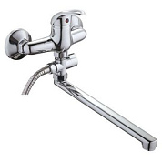 Смеситель для ванны, латунь, хром Ledeme L2115