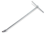 Вороток T-образный c бегунком 450 мм и наконечником 3/8'' Toptul CTLA1245