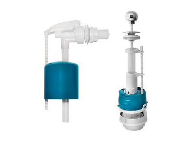 Арматура шток хром, бок.подводка, ИнкоЭр И - СБа-БпрН-А-М Р