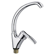 Смеситель для кухни, цинк, хром Loffrey LF85964