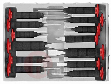 Набор зубил, пробойников и выколоток с защитой 13 пр. Force 5139