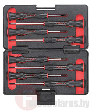 Набор мини отверток Force 2088AT Torx с отверстием (Т-5Н--Т-20Н)