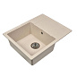 Мойка кухонная из мраморной крошки, cream, Wisent W650-30