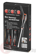 Набор ударных отверток PH, SL 6 пр. Force 2069