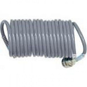 Шланг спиральный для воздуха с фитингами 6,5х10 мм 5 м (PE) H-D HD-LX0565