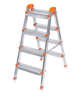 Стремянка ЯРУС, 0,82 м, 4 ст, сталь Догрулар 122404
