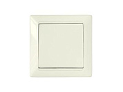 Выключатель 1 клав. с самовозвратом, скрытый, 10А, бежевый, Стиль, Bylectrica С1 10-896беж