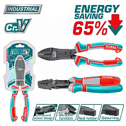 Плоскогубцы комбинированные 180 мм TOTAL THTC510706