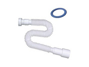 Гибкая труба с гайкой 1 1/4"х40/50 под плоскую прокладку, 800мм, AV Engineering AVE129797