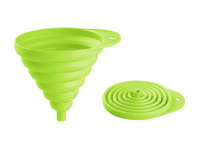 Воронка складная d-130 мм (салатный) BEROSSI ИК 21738000