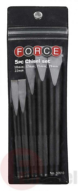 Набор зубил (10-22 мм) 5 пр. Force 50510