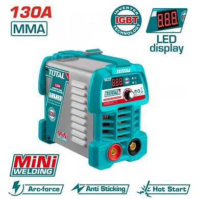 Инверторный Сварочный Аппарат MMA 130A IGBT TOTAL (TW213049)
