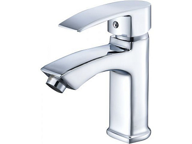 Смеситель для умывальника D35-A, серия 270, короткий монолитный излив ECONOCE EC0270