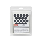 Заглушка самоприлипающая к эксцентрику антрацит (PC 2548) (1л=32шт) PACIFIC 113530