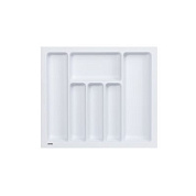 Лоток для столовых приборов 600 PIXEL 540*485, белый AKS 117217