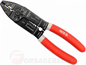 Щипцы для обжима и зачистки проводов 1.25-2.5/8-12AWG; 1.0/8AWG Yato YT-2293