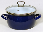 Кастрюля 4 л, сфера Сантэкс 1-2440111(Бл)"Син"