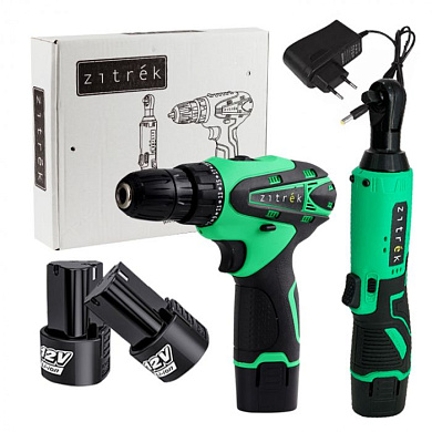 Набор аккумуляторного инструмента ZKRW12, ZKCD12 ZITREK 063-4404
