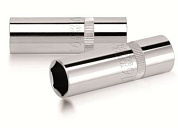 Головка свечная 1/2'' 16мм тонкостенная Toptul BAAU1616