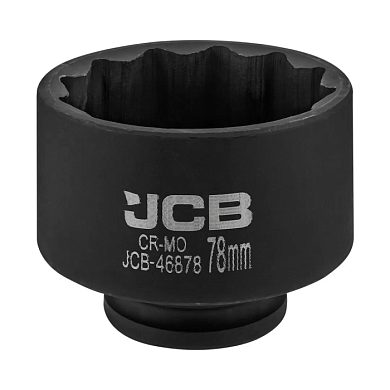 Головка ударная 78 мм 3/4'' 12-гр JCB JCB-46878