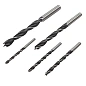 Набор сверел по дереву 4-5-6-8-10 мм HRС 50, 5 пр. Krino 05010201