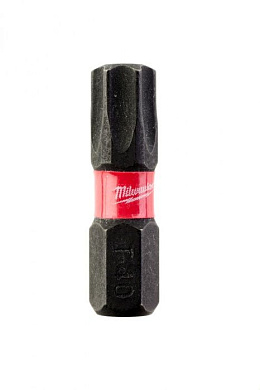 Бита ударная для шуроповерта Shockwave Torx T40, 25 мм. 25 шт. Milwaukee 4932430889