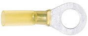 Наконечник кольцевой с термоусадкой M10 4,0-6,0 кв. мм, желтый WUMAX 1555511410
