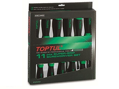 Набор отверток 11 пр. Toptul GAAE1101