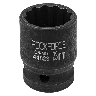 Ударная торцевая головка 23 мм 12-гр. 1/2" RockForce RF-44823