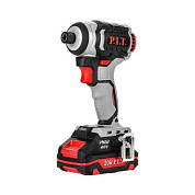 Винтоверт IMPACT аккум. бесщёточный, 20В, 230Нм, 3ск, HEX 1/4", 1х2Ач,ЗУ,кейс PIT PSD 20H-230A/1