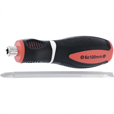 Отвертка комбинированная SL6/PH2 двухкомпонентная рукоятка Matrix Master 11580