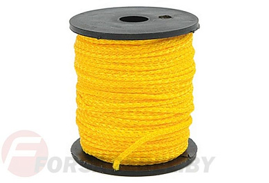 Шнур каменщика желтый 50м Vorel 17488