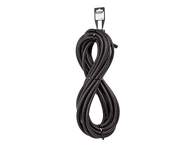 Трубa автомобильная гофрированная ПП d9,8 мм, разрезная, бухта 10 м/уп., REXANT 15-1010