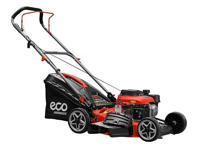 Газонокосилка бензиновая LG-534, 4.0 л.с., шир. 46 см, ручной привод, мульчир., стальн.корпус, травосборник 50 л ECO EC3410-1