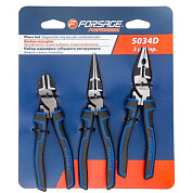 Набор шарнирно-губцевого инструмента 3 пр. Forsage F-5034D