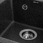 Мойка кухонная из мраморной крошки, черный, A10-22 Gerhans