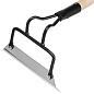 Мотыга, нержавеющая сталь, 200 x 50 x 1300 мм, деревянный черенок, Россия Сибртеx 62329