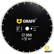 Алмазный диск по бетону и камню 150х10х22,23 мм GRAFF 19150