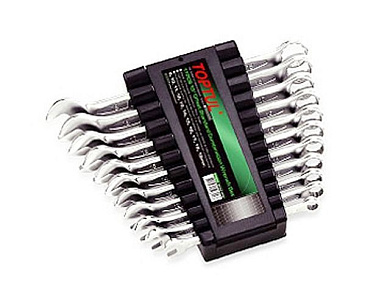 Набор комбинированных ключей 8-19 мм 11 пр. Toptul GAAC1103