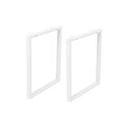 Подстолье THOR h720 L-595, белый, 1 компл. = 2 шт., AKS 116197