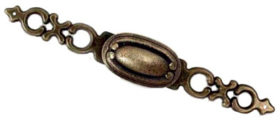 Ручка меб. кнопка мет. WP11-46 старое золото AKS 15856