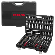 Набор инструментов 179 пр 1/4''&3/8''&1/2'' 6-гр PATRON P-41793-5