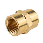 Соединитель резьбовой, внутр. резьба 1/4"x1/4" Forsage F-FF04/04