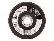 Круг лепестковый 125х22 мм P40 плоский X581 Best for Inox BOSCH 2608607638