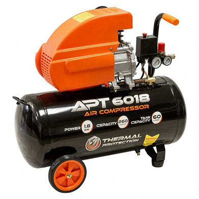 Компрессор воздушный 60 л APT 6018 PARTISAN 6018PAR