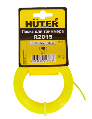Леска (2 мм; 15 м; круг) R2015 Huter 71/1/9