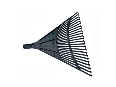Грабли веерные пластмассовые без черенка 610х540 ИнструмАгро 010818