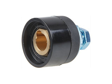 Разъем сварочный панельный 35-50 мм² DX50, мама Solaris WA-2476