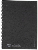 Блокнот "Clairefontaine Europa", A4, 60 листов, линейка, черный