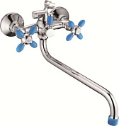 Смеситель для ванны, цинк, хром Loffrey LF82310B